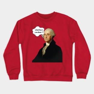 President George Washington Crewneck Sweatshirt